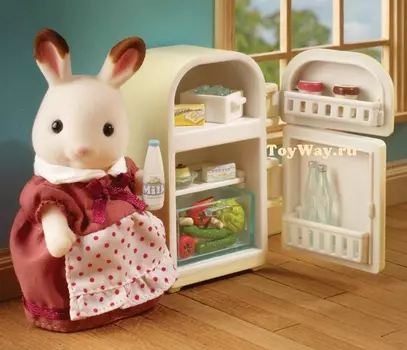 Sylvanian Families - Мама кролик и холодильник