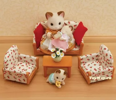 Sylvanian Families - Мягкая мебель для гостиной