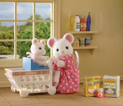 Sylvanian Families - Покупки в бакалее