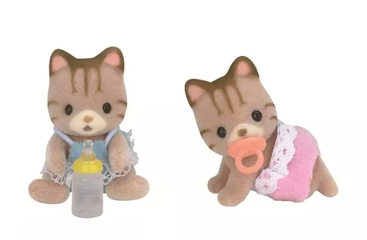 Sylvanian Families - Полосатые котята-двойняшки
