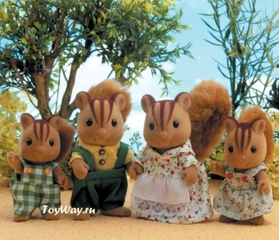 Sylvanian Families - Семья Белок