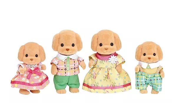 Sylvanian Families - Семья той-пуделей
