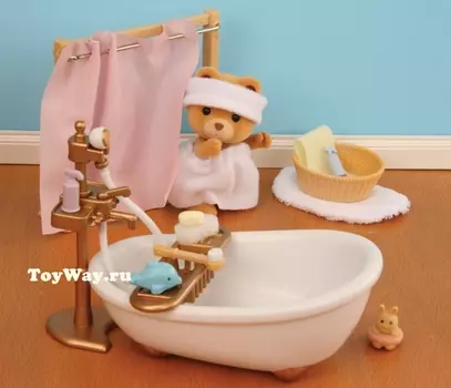 Sylvanian Families - Ванная комната, мини