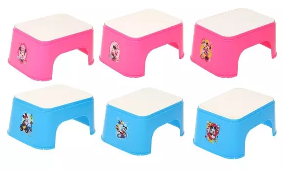 Табурет-подставка – Disney. Цвета микс