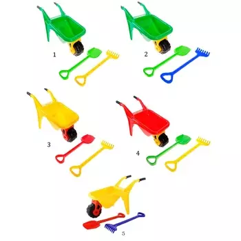 Тачка Садовод, лопата и грабли большие