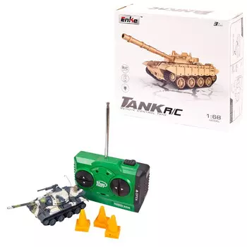 Танк-мини на р/у, свет