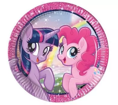 Тарелка – My Little Pony, 23 см, 8 штук