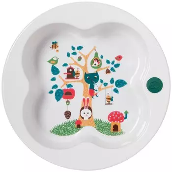 Тарелка в форме лаврового листа