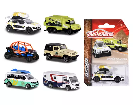 Техника для исследователей и путешественников, 7,5 см., 6 видов