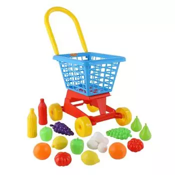 Тележка Supermarket №1 и набор продуктов
