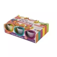 Тесто для лепки – набор № 13, 6 цветов