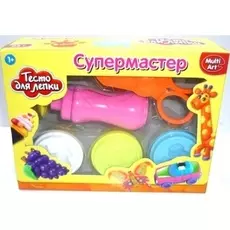 Тесто для лепки – Супермастер, 3 цвета