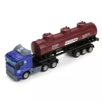 Тягач с прицепом, 20 см, подвижные элементы, металлический