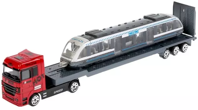 Тягач с трамваем, 24 см, подвижные элементы