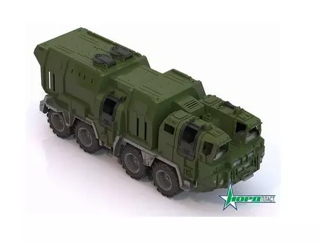 Тягач военный Щит с кунгом, 57,5 х 25 х 21,5 см.