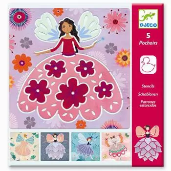 Трафареты Феи, 5 шт