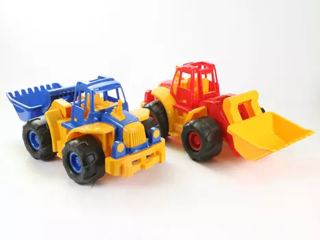 Трактор - Богатырь с грейдером