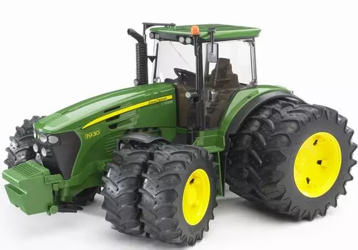 Трактор Bruder John Deere 7930 с двойными колёсами