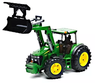 Трактор Bruder John Deere 7930 с ковшом