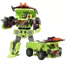 Трансбот из серии Инженерный батальон XL: Мега Дампербот, из всех собирается большой робот