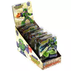 Трансботы из серии Инженерный батальон, 6 видов, из всех собирается большой робот