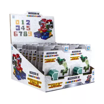 Трансботы М, 10 цифр, микс