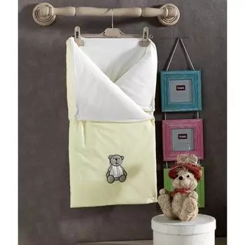 Трансформер одеяло-конверт Little Bear из 100% хлопка с наполнением из полиэстера