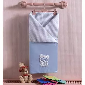 Трансформер одеяло-конверт Panda из 100% хлопка с наполнением из полиэстера