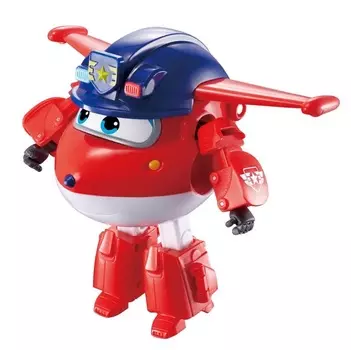 Трансформер Super Wings – Джетт, команда Полиции