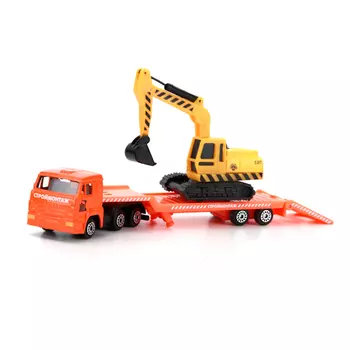 Транспортер КамАЗ с машиной, металлические, несколько видов