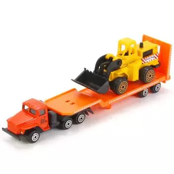 Транспортер Урал с машинкой, 7,5 см