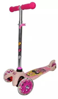Трехколесный самокат - Barbie, 12 и 9 см