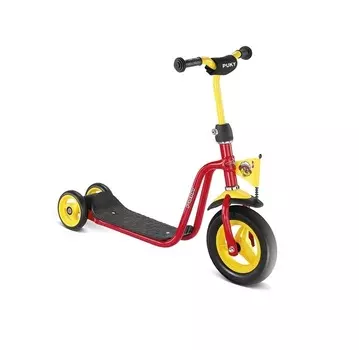 Трехколесный самокат Puky R 1 Red, красный