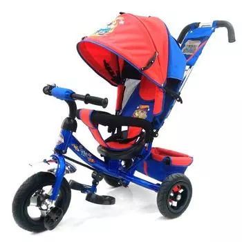 Трехколесный велосипед - Hot Wheels, колеса 10" и 8", синий