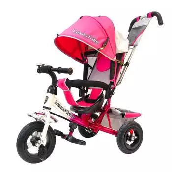 Трехколесный велосипед - Lexus Trike, колеса 10" и 8", бело-розовый