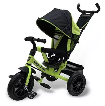Трехколесный велосипед - Lexus Trike, колеса 12" и 10", светло-зеленый