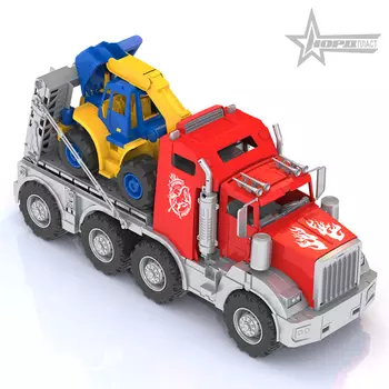 Трейлер для перевозки - Аризона с трактором Богатырь