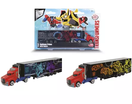 Трейлер Optimus Prime из серии Трансформеры, 20 см., 3 вида