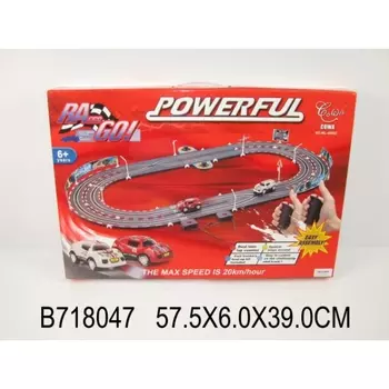 Трек с машинками на батарейках ML-40603