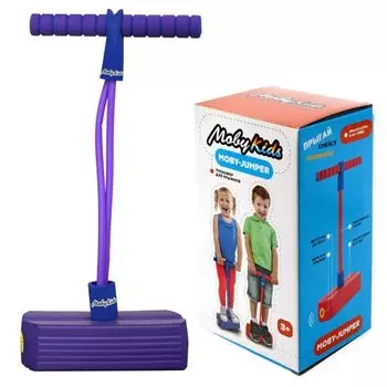 Тренажер для прыжков со звуком MobyJumper, фиолетовый