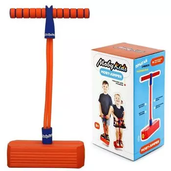 Тренажер для прыжков со звуком MobyJumper, оранжевый