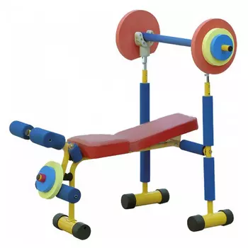 Тренажер подставка под штангу, скамья для жима