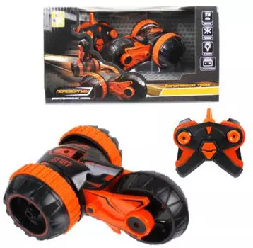 Трюковая машина-перевертыш на р/у - Драйв, 12 см, свет