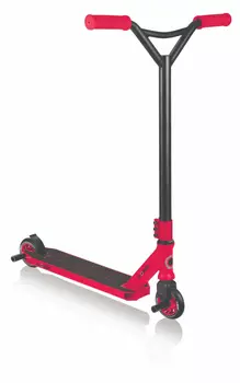 Трюковый двухколесный самокат GS 540°, красный