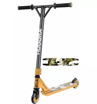 Трюковый самокат Stunt Scooter XR-25, золотой