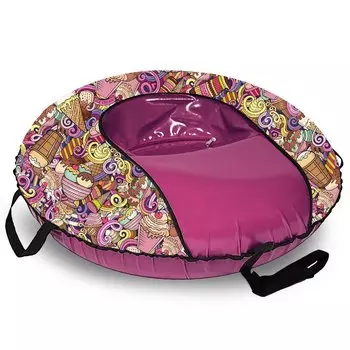 Тюбинг из серии Оксфорд - Ice Cream Comfort, диаметр 107 см