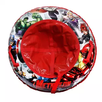 Тюбинг - Мстители Marvel, надувные сани с диаметром 100 см