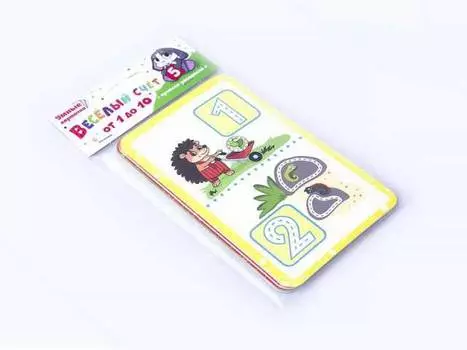 Умные карточки - Веселый счет