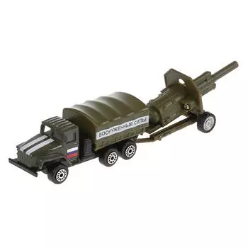 Урал бортовой с пушкой, 7,5 см