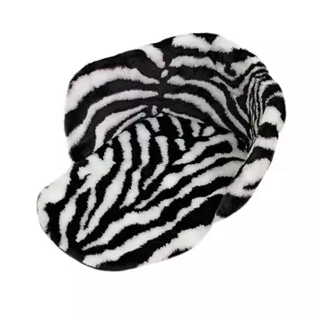 Утеплитель меховой для санок - Зебра
